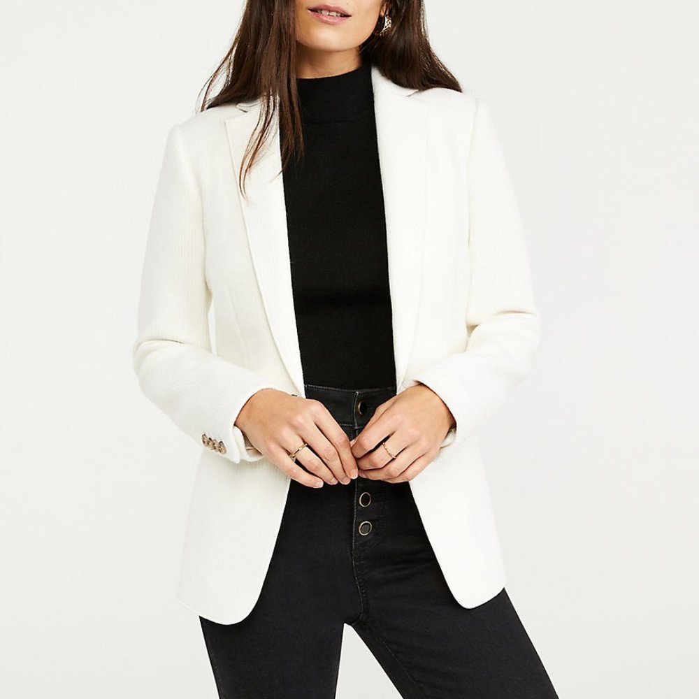 Ann Taylor Sweater Knit Blazer